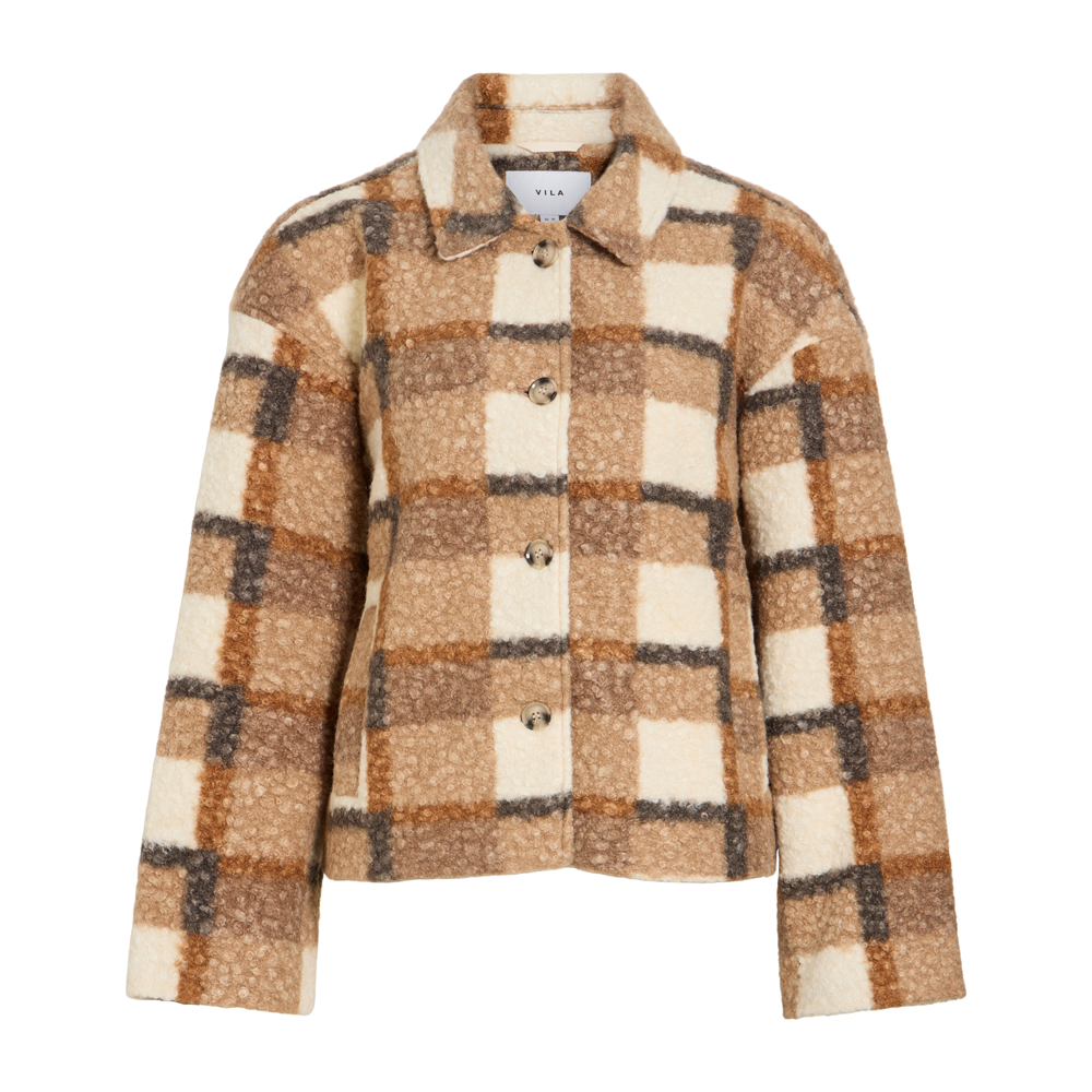 Vila Curly Teddy Coat